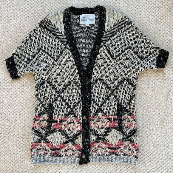 CABI Carol Anderson Provence Boho Western Duster Cardigan Sweater SZ S - Picture 7 of 16